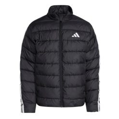 Kurtka puchowa adidas Essentials Climawarm 3 stripes. Czarne kurtki męskie Adidas, m, bez wzorów, z materiału, climawarm (adidas). W wyprzedaży za 475.00 zł.