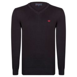 Felix Hardy Sweter Męski M Czarny. Czarne swetry przez głowę męskie Felix Hardy, dekolt w kształcie v. Za 159.00 zł.