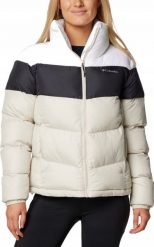 Columbia Columbia Puffect II Colorblock Jacket 2088481278 Beżowe M. Brązowe kurtki damskie Columbia, m, bez wzorów, bez kaptura. Za 477.26 zł.