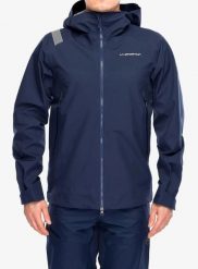 Kurtka w góry La Sportiva Crest Evo Shell Jacket. Niebieskie kurtki męskie La Sportiva, l, bez wzorów, z materiału, bez kaptura. Za 1,157.70 zł.