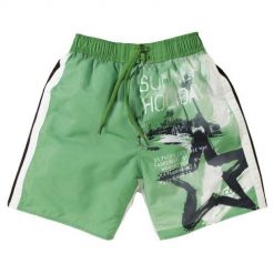 Beco Krótkie Spodenki Kąpielowe dla Chłopca Zielone. Zielone kąpielówki dla chłopców 47 Brand, bez wzorów, z materiału. Za 258.99 zł.