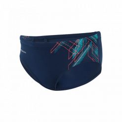 Chłopięce kąpielówki KEY. Czerwone kąpielówki dla chłopców Aqua Sphere, bez wzorów, z elastanu. Za 64.48 zł.