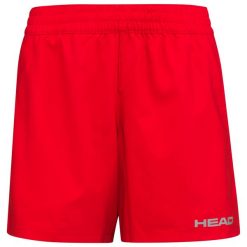 Krótkie spodenki damskie CLUB. Czerwone szorty sportowe damskie Head, xl, bez wzorów, sportowe, tenisowe. Za 133.00 zł.