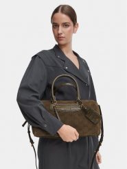 MICHAEL Michael Kors Torebka 30F6ATVS6S Zielony. Zielone torebki do ręki damskie MICHAEL Michael Kors, bez wzorów, ze skóry, bez dodatków. Za 1,539.00 zł.