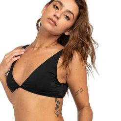 Góra stroju kąpielowego Billabong Sol Searcher Ava Tank. Czarne bikini damskie Billabong, xl, bez wzorów. Za 139.99 zł.