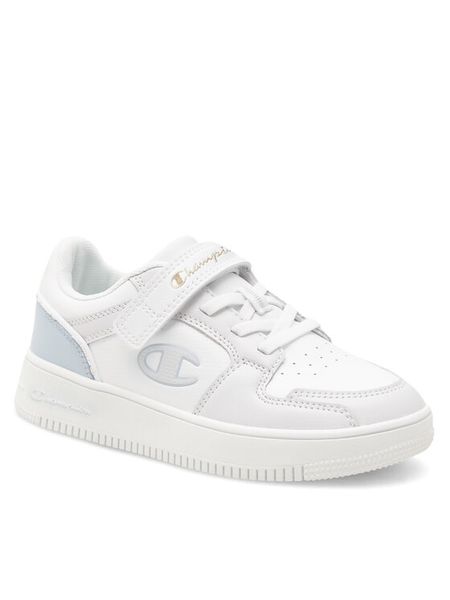 Champion Sneakersy Rebound 2.0 Low B PS S32497-WW020 Biały. Białe buty sportowe dziewczęce Champion, bez wzorów, z syntetyku, bez zapięcia. Za 139.99 zł.