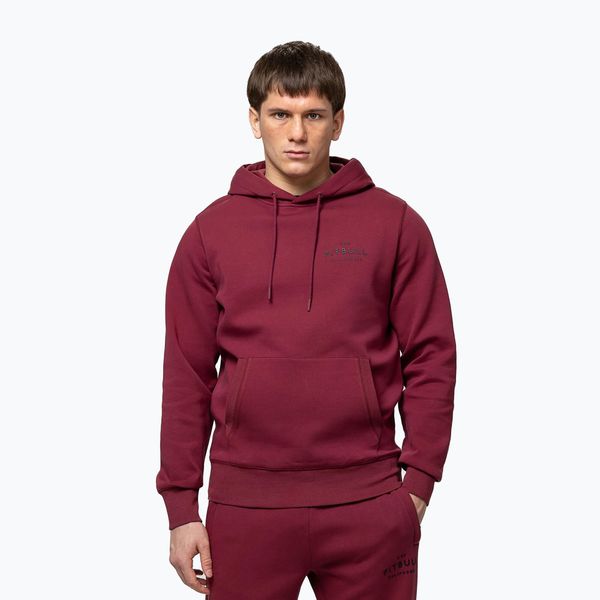 Bluza męska Pitbull Sampson Hooded Sweatshirt. Czerwone bluzy męskie PITBULL, m, bez wzorów, z bawełny, bez kaptura. Za 299.99 zł.