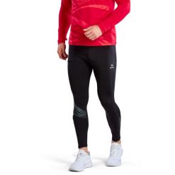 Legging Erima Racing. Czarne legginsy sportowe męskie Erima, bez wzorów, do biegania. Za 332.99 zł.