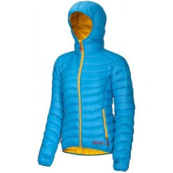 Ocun kurtka puchowa Tsunami women Blue/Yellow S. Niebieskie kurtki damskie Ocun, s, bez wzorów, z materiału, bez kaptura. Za 609.00 zł.