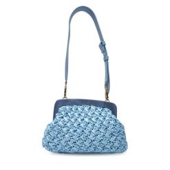 Torebka Marella. Niebieskie torebki do ręki damskie Marella, bez wzorów, klasyczne, bez dodatków. Za 499.99 zł.