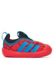 Adidas Półbuty Marvel Spider-Man Monofit JR5551 Czerwony. Czerwone półbuty chłopięce Adidas, bez wzorów, z materiału, bez zapięcia. Za 149.99 zł.