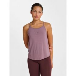 Damski tank top Hummel Yoga Soft. Fioletowe obuwie sportowe damskie Hummel, bez wzorów, na fitness i siłownię. Za 153.50 zł.