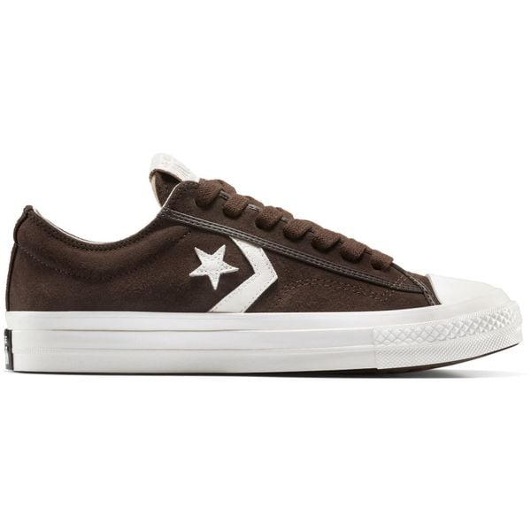 Buty sportowe Converse Star Player 76. Brązowe obuwie sportowe damskie Converse, bez wzorów, ze skóry. Za 490.00 zł.