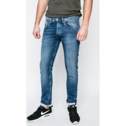 Pepe Jeans - Jeansy. Niebieskie jeansy męskie Pepe Jeans. W wyprzedaży za 349.90 zł.