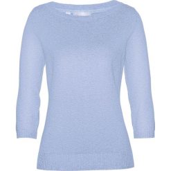 Sweter bonprix perłowy niebieski. Swetry damskie marki bonprix. Za 69.99 zł.