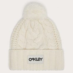 Oakley Czapka Harper Pom Beanie Fos800024-9Wi. Brązowe czapki i kapelusze męskie Oakley, na zimę, bez wzorów, z materiału, eleganckie. Za 94.99 zł.