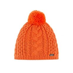 Czapka zimowa z wełną merino damska Eisbar Afra Pompon MU. Brązowe czapki i kapelusze damskie Columbia, na zimę, bez wzorów, z wełny. Za 149.99 zł.
