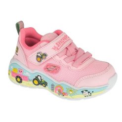 Buty sportowe Sneakersy dziewczęce, John Deere: Play Scene - Farm Girlie. Czerwone buty sportowe dziewczęce Skechers, bez wzorów, bez zapięcia, trekkingowe, Skechers Sport. Za 199.99 zł.