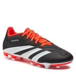 Buty do piłki nożnej adidas. Czarne buty sportowe męskie Adidas, bez zapięcia. Za 169.99 zł.