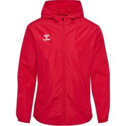 Kurtka sportowa z kapturem Hummel Essential AW Jacket. Czerwone kurtki sportowe męskie Hummel, m, bez wzorów, z puchu. Za 191.00 zł.