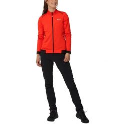 Bluza polarowa turystyczna damska Salewa Pedroc PL 2 W Jacket. Czerwone bluzy damskie Salewa, m, bez wzorów, z polaru, bez kaptura. W wyprzedaży za 524.75 zł.