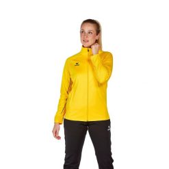 Poliestrowa bluza dresowa Erima Liga Star. Czarne bluzy sportowe męskie Erima, bez wzorów, z dresówki, bez kaptura, na fitness i siłownię. Za 178.50 zł.