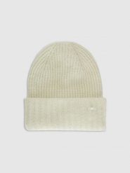 4F Czapka zimowa damska - turkusowa S. Niebieskie czapki i kapelusze damskie 4f, na zimę, bez wzorów, klasyczne. Za 59.99 zł.