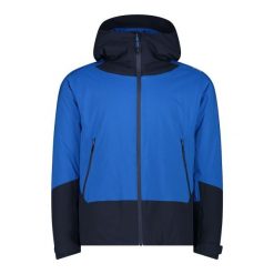 Kurtka narciarska z kapturem CMP. Niebieskie kurtki snowboardowe męskie CMP, bez wzorów, z kapturem, narciarskie. Za 681.00 zł.