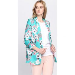 Zielona Marynarka Feels So Natural. Żakiety damskie marki bonprix. Za 89.99 zł.