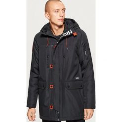 Płaszcz zimowy o sportowym kroju - Czarny. Czarne płaszcze męskie Cropp, na zimę, sportowe. Za 369.99 zł.