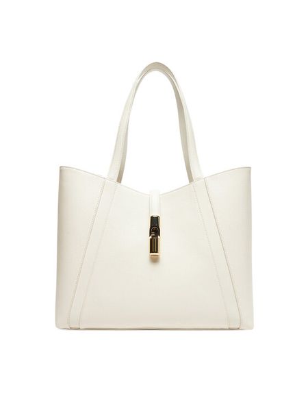 Furla Torebka WB01788 BX3353 KH PNN00 Écru. Torebki do ręki damskie Furla, bez wzorów, ze skóry, bez dodatków. Za 1,209.00 zł.