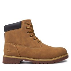 Trapery Mjuka. Żółte śniegowce i trapery męskie Mjuka, bez zapięcia. Za 229.99 zł.