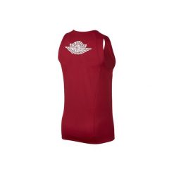 Koszulka męska nike air jordan breathe ultimate flight jersey gym red. Czerwone koszulki sportowe męskie Nike, m, bez wzorów, z jersey, bez kołnierzyka, bez ramiączek, do koszykówki. Za 239.00 zł.