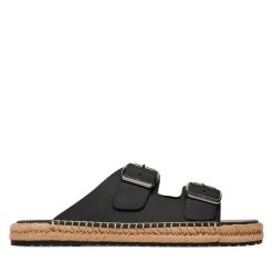 Klapki Tommy Hilfiger. Czarne klapki męskie Tommy Hilfiger. Za 218.99 zł.