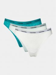 Calvin Klein Underwear Komplet 3 par fig klasycznych 000QD5069E Kolorowy. Figi damskie Calvin Klein Underwear, xs, bez wzorów, z syntetyku. Za 119.99 zł.