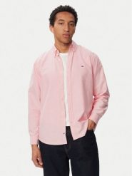 Tommy Jeans Koszula Oxford DM0DM21298 Różowy jasny Regular Fit. Czerwone koszule męskie Tommy Jeans, m, bez wzorów, z bawełny, bez kołnierzyka, bez ramiączek. Za 329.99 zł.