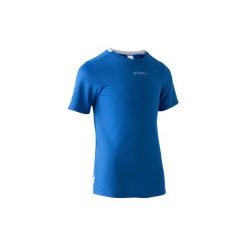 Koszulka F100. Niebieskie t-shirty damskie marki KIPSTA. Za 14.99 zł.