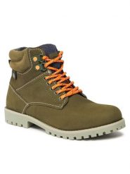 Mayoral Trapery 48429 Khaki. Brązowe buty zimowe chłopięce Mayoral, bez wzorów, ze skóry, bez zapięcia. Za 369.99 zł.