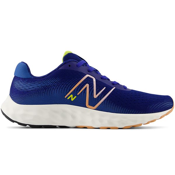 Buty damskie New Balance W520RN8 – niebieskie. Niebieskie obuwie sportowe damskie New Balance, bez wzorów, z gumy, do biegania. Za 149.99 zł.