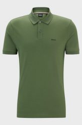 Koszulka Polo męska BOSS Pallas Open Green regular fit zielona (50468301-381). Zielone koszulki polo męskie Boss, m, bez wzorów, sportowe, bez ramiączek. Za 249.00 zł.