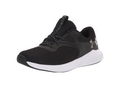 Buty damskie do biegania Under Armour Charged Aurora 2. Czarne obuwie sportowe damskie Under Armour, bez wzorów, z gumy, do biegania. Za 297.55 zł.