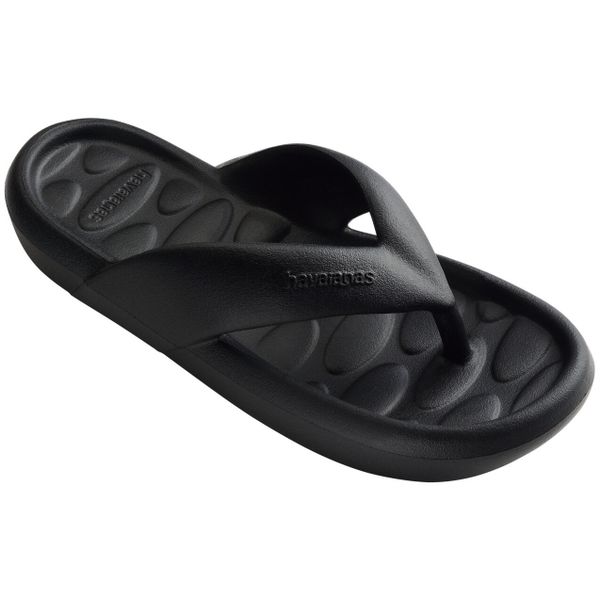 Klapki damskie Havaianas Flip Flop Candy Pop. Czarne klapki damskie Havaianas, bez wzorów, bez obcasa. Za 203.00 zł.