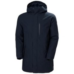 Kurtka wodoodporna z kapturem Helly Hansen Frogner. Niebieskie kurtki męskie Helly Hansen, m, bez wzorów, z kapturem. Za 1,370.80 zł.