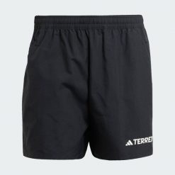 Szorty Terrex Multi. Czarne krótkie spodenki sportowe męskie Adidas, m, bez wzorów, trekkingowe. Za 219.00 zł.