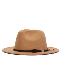 Kapelusz Guess. Brązowe czapki i kapelusze damskie Guess, z aplikacjami. Za 234.99 zł.