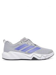 Adidas Buty na siłownię Rapidmove Go Trainer M KJ9184 Szary. Szare buty sportowe męskie Adidas, z materiału, bez zapięcia, na fitness i siłownię. Za 299.99 zł.