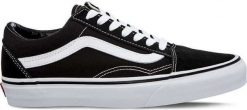 Vans Buty damskie Old Skool VD3HY28 czarne r. 38. Czarne trampki i tenisówki damskie Vans, bez wzorów, bez zapięcia. Za 299.99 zł.