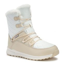 Śniegowce damskie KADVA Summit Mid WP. Białe obuwie sportowe damskie KADVA, trekkingowe. Za 189.99 zł.