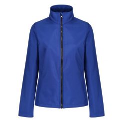 Kurtka Damska Ablaze Printable Soft Shell. Niebieskie kurtki sportowe damskie Regatta, xl, bez wzorów, bez kaptura, trekkingowe. Za 100.99 zł.