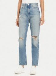 Calvin Klein Jeans Jeansy Authentic J20J225124 Niebieski Straight Fit. Niebieskie jeansy damskie Calvin Klein Jeans. Za 359.99 zł.